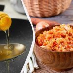 4 lžíce přímo do pánve 5 minut před koncem: dušené